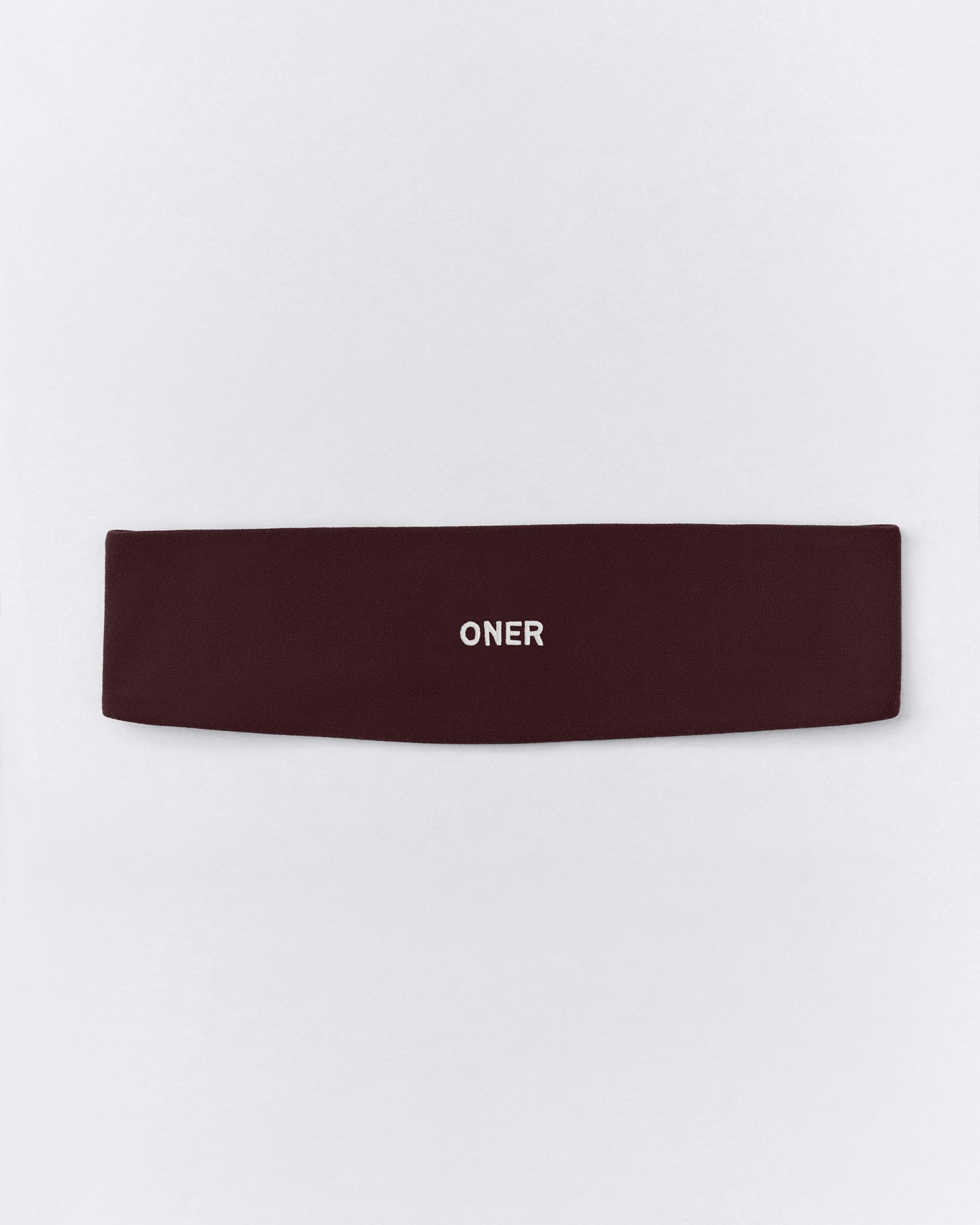 SoftMotion™ Headband with Gray Logo | Plum Brown