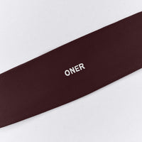 SoftMotion™ Headband with Gray Logo | Plum Brown