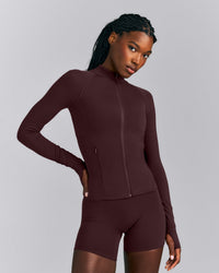 SoftMotion™ Jacket | Plum Brown