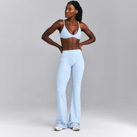 SoftMotion™ Strappy Scoop Bralette New Branding | Mist Blue
