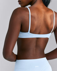 SoftMotion™ Strappy Scoop Bralette New Branding | Mist Blue