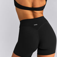 SoftMotion™ Wrap Shorts 6" | Black