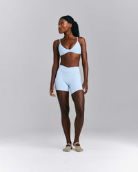 SoftMotion™ Wrap Shorts 6" New Branding | Mist Blue