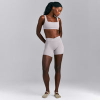 SoftMotion™ Wrap Shorts 6" New Branding | Zinc Gray