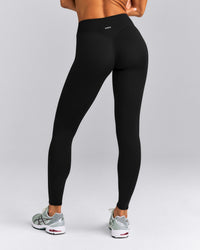 SoftMotion™ Wrap Leggings New Branding | Black