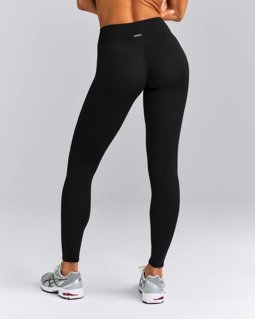SoftMotion™ Wrap Leggings New Branding | Black