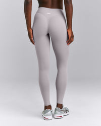 SoftMotion™ Wrap Leggings New Branding | Zinc Gray