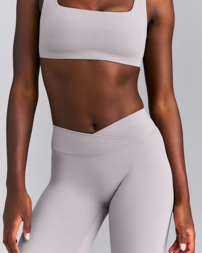SoftMotion™ Wrap Leggings New Branding | Zinc Gray