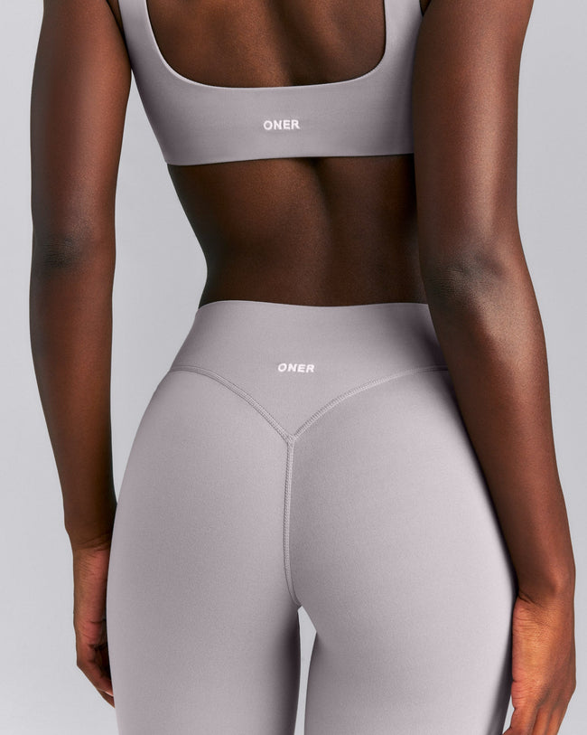 SoftMotion™ Wrap Leggings New Branding | Zinc Gray