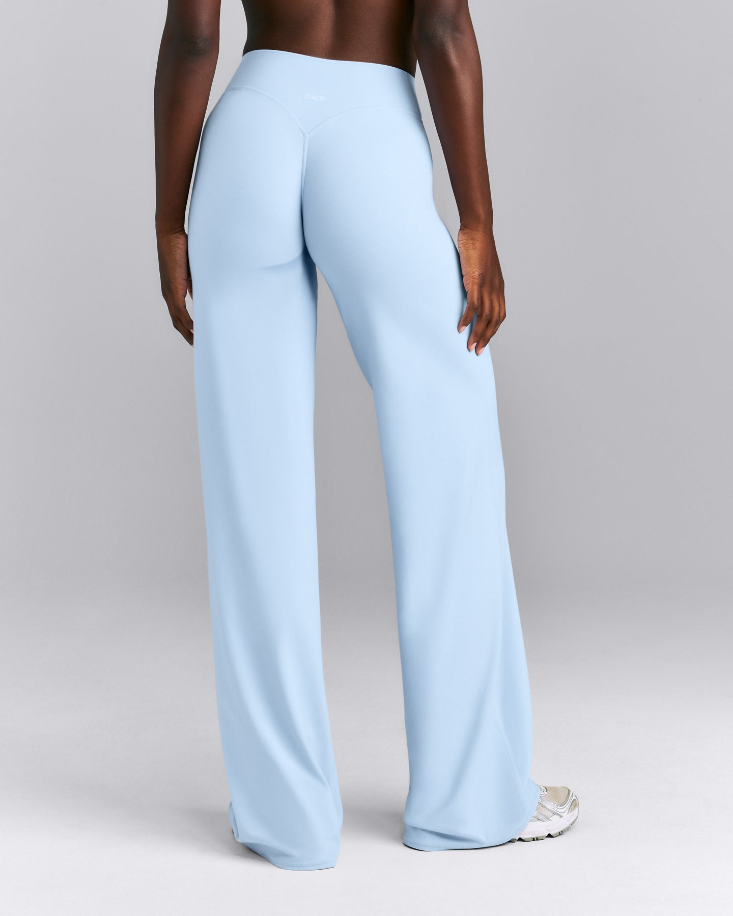 SoftMotion™ Wrap Straight Leg Trousers New Branding | Mist Blue
