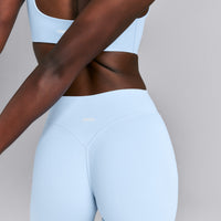 SoftMotion™ Wrap Straight Leg Trousers New Branding | Mist Blue