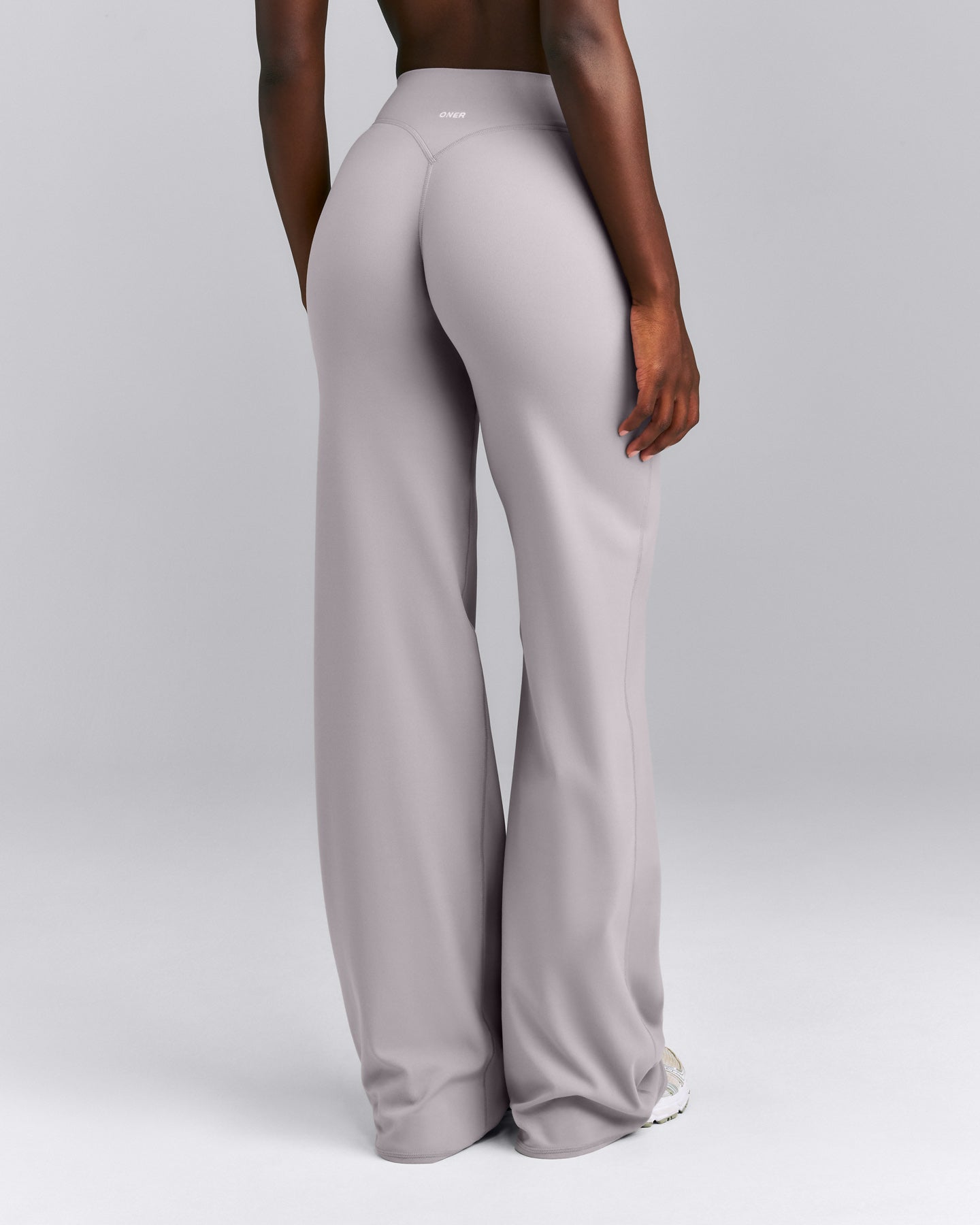 SoftMotion™ Wrap Straight Leg Trousers New Branding | Zinc Gray