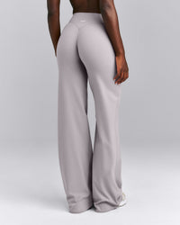SoftMotion™ Wrap Straight Leg Trousers New Branding | Zinc Gray
