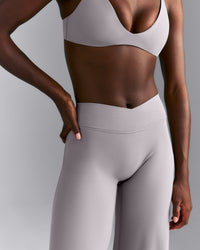 SoftMotion™ Wrap Straight Leg Trousers New Branding | Zinc Gray