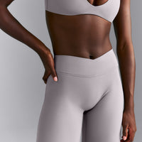 SoftMotion™ Wrap Straight Leg Trousers New Branding | Zinc Gray