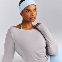 SoftMotion™ Headband | Mist Blue