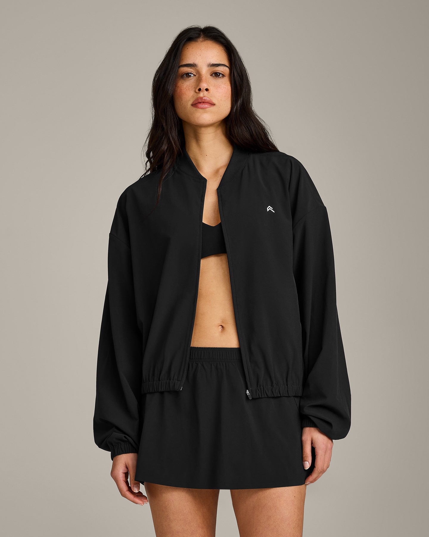 AirMove™ Mid Bomber Jacket | Black