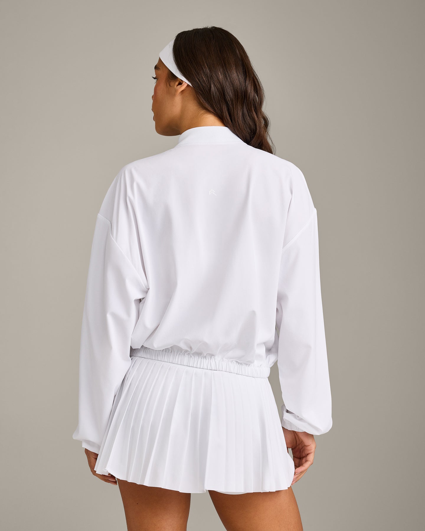 AirMove™ Mid Bomber Jacket | White