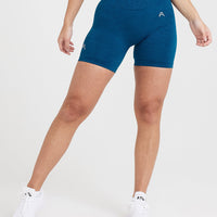 Classic Seamless 2.0 Shorts | Petrol Blue Marl