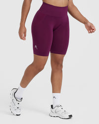 Effortless Seamless Cycling Shorts | Ripe Fig
