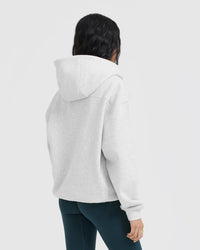 Foundations Hoodie | Light Grey Marl