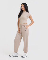 Foundations Jogger | Mushroom Brown