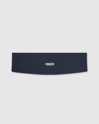 SoftMotion™ Headband with Gray Logo | True Blue