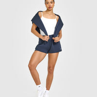 Foundations Oversized Shorts | True Blue