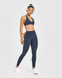 UnifiedMove™ High Waisted Pocket Leggings | True Blue