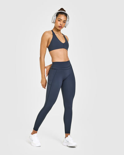 UnifiedMove™ High Waisted Pocket Leggings | True Blue
