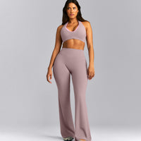 SoftMotion™ Flared Pants New Branding | Dusty Purple