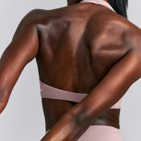 SoftMotion™ Minimal Halter Neck Bralette New Branding | Dusty Purple