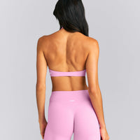 SoftMotion™ Minimal Halter Neck Bralette New Branding | Rose Pink