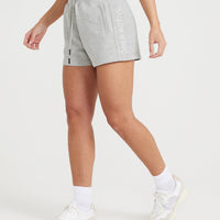 Classic Lounge Lightweight Shorts | Silver Marl