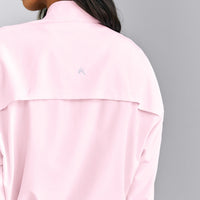 AirMove™ 1/2 Zip Jacket with Bonding | Soft Girl Pink