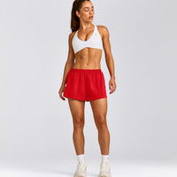 AirMove™ Lined Shorts 2" with Pocket New Branding | Fiery Red