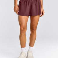 AirMove™ Lined Shorts 2" with Pocket New Branding | Velvet Mocha