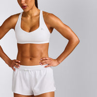 AirMove™ Lined Shorts 2" with Pocket New Branding | White