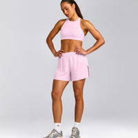 AirMove™ Lined Shorts 4" with Pocket New Branding | Chalk Pink