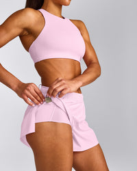 AirMove™ Lined Shorts 4" with Pocket New Branding | Chalk Pink