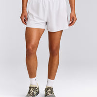 AirMove™ Lined Shorts 4" with Pocket New Branding | White