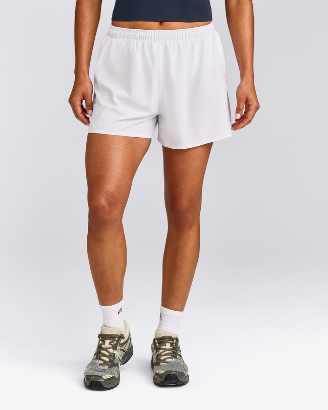 AirMove™ Lined Shorts 4" with Pocket New Branding | White
