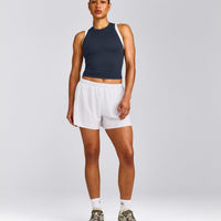 AirMove™ Lined Shorts 4" with Pocket New Branding | White