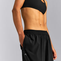 AirMove™ Straight Leg Drawcord Pants | Black