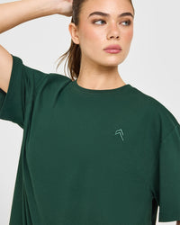 Classic Oversized Lightweight T-Shirt | Racing Green