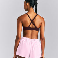 EasyLift™ Cross Back Sports Bra New Branding | Plum Brown