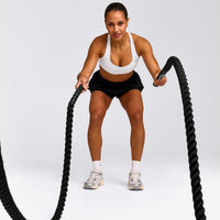 EasyLift™ Cross Back Sports Bra | White