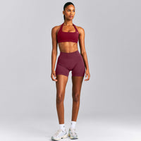 EasyLift™ Halter Bralette New Branding | Ruby Red
