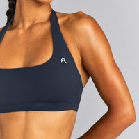 EasyLift™ Halter Bralette New Branding | True Blue