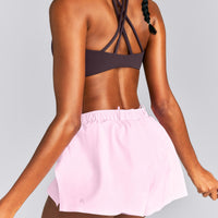 EasyLift™ High Neck Sports Bra New Branding | Dark Umber Brown